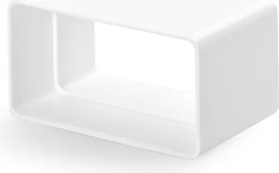 Immagine prodotto di N-RVB Connettore per tubi di ventilazione diritti / Elemento di collegamento / Manicotto di collegamento / Norma Compair (Sistema Ø 100)
