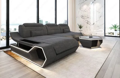 Produktbild von Ecksofa Toscano L-Form Stoff