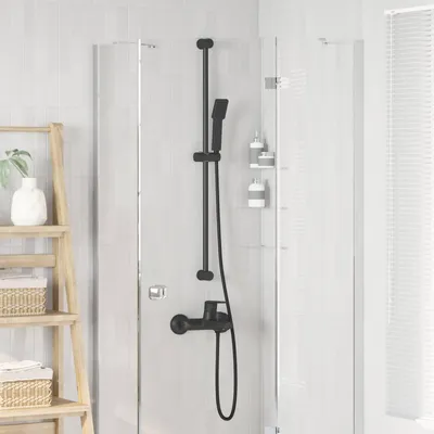 Image de Ensemble de douche vidaXL en acier