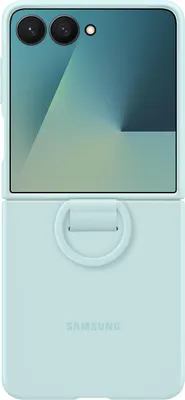 Image de PF766TMEGWW Étui anneau (silicone) Samsung Galaxy Flip7, menthe