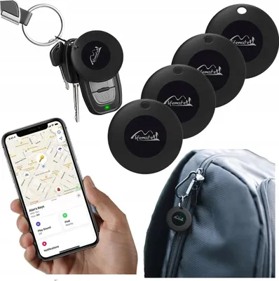 Zdjęcie produktu dla 4x Lokalizator GPS Life Tag Lifemate IOS APPLE do plecaka kluczy bagażu