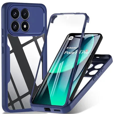 Obrázok produktu pre Techsuit – ColorVerse 360 Series puzdro s ochranou displeja pre Xiaomi Poco F8 Pro – modré