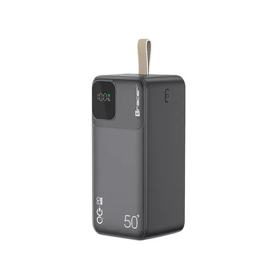 Produktbild von Tracer PRIME-V5, 50.000 mAh, QC 22,5 W, PD 20 W, USB Typ-C, Schwarz, Tragbarer Akku