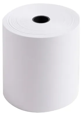 Produktbild von Exacompta 50x Additionsrolle 1-lagig Offset 60g/m2 74x70x12 - Weiß - 40655E