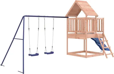 Produktbild von vidaXL Spielturm Massivholz Douglasie