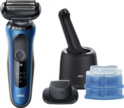 Obrázek produktu pro Braun Series 6 60-B7200cc Wet & Dry & Shaving Section - holicí strojek - modrý