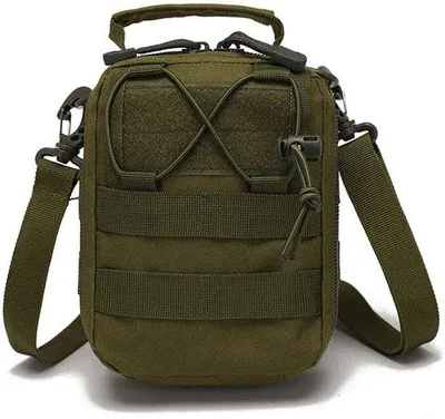 Produktbild von Medizinische Rucksacktas - großer grüner Outdoor-Rucksack - Wandertasche - Camouflage-Heuptasche