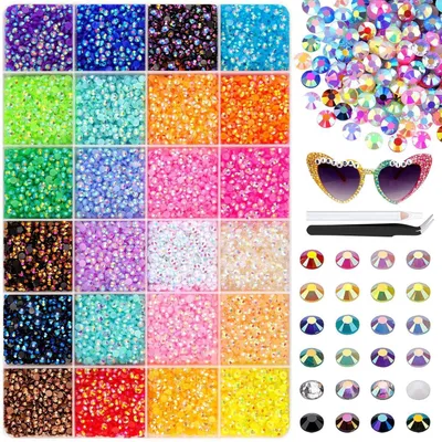 Immagine prodotto di Set di 26.000 strass per unghie in 40 colori