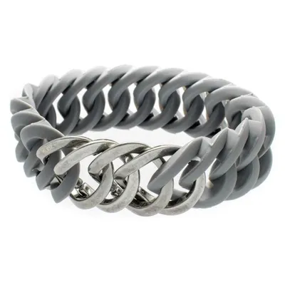 Zdjęcie produktu dla The-rubz 100460 Bransoletka Silver Man Silver Jeden rozmiar