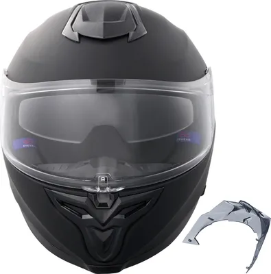 Produktbild von SucceBuy-Motorradhelm, Integralhelm aus Smart ABS und hoher Dichte, Bluetooth-Steckplatz, austauschbare Linse, DOT-Zulassung, für Jugendliche und Erwachsene