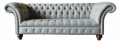 Produktbild von Dreisitzer Design Sofa 3 Sitzer Couchen Grau Polster Sofas Möbel Neu