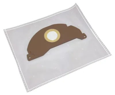 A single vacuum cleaner bag is shown against a white background.