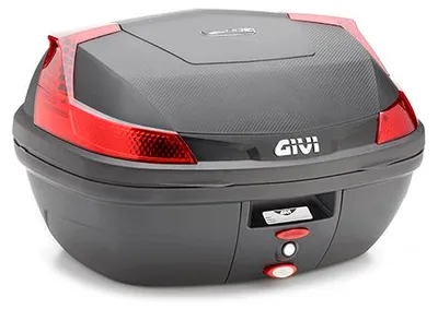 Produktbild von GIVI B47 BLADE Monolock Topcase ohne Platte, schwarz/rot, 47 Ltr.