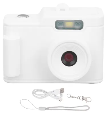 Produktbild von Kleine Retro-Digitalkamera, 1080P HD, 4-facher Zoom, 0,96-Zoll-Farbdisplay, Schlüsselanhänger für Reisestudien