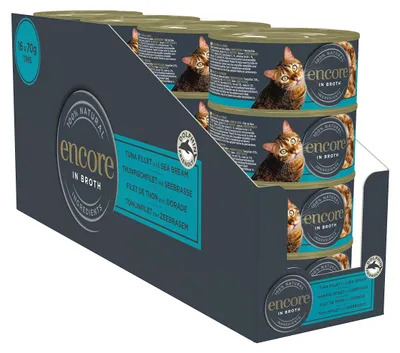 Productafbeelding van Nog meer 100% natuurlijk premium natvoer voor katten, met tonijnfilet en zeewier
