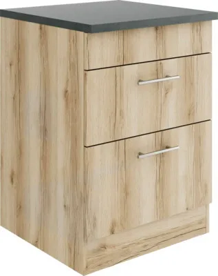 Produktbild von Optifit Kochfeldumbauschrank Livorno290 BxTxH 60 x 60 x 84,8 cm wildeiche matt strukturiert zerlegt KULI UC636-9+