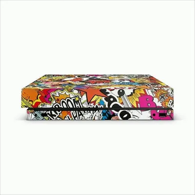 Produktbild von XBOX ONE X Skin - Design Aufkleber Stickerbomb Color