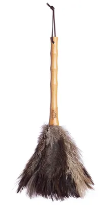 Zdjęcie produktu dla Duster ze strusimi piórami, brązowy - KitchenCraft | Living Nostalgia