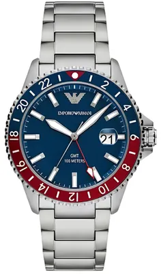 Produktbild von Emporio Armani Diver Quarzuhr Edelstahl Blau AR11590