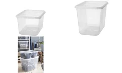 Produktbild von smartstore Aufbewahrungsbox BASIC M, 25 Liter, transparent