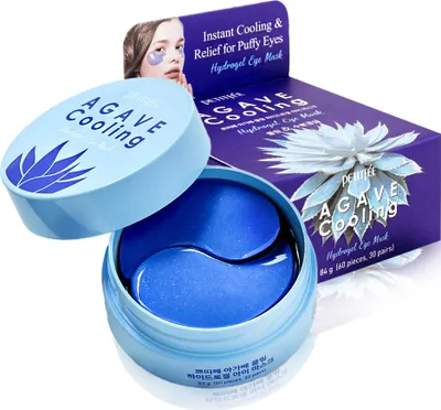 Immagine prodotto di PETITFEE Maschera occhi in idrogel rinfrescante all'agave 60 pz. - Cerotti rinfrescanti per gli occhi