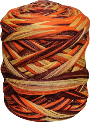 1m Filzwolle mehrfarbig Märchenwolle Merino Nassfilzen Trockenfilzen 089 indian summer