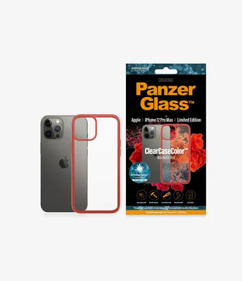 Obrázek produktu pro PanzerGlass 0281, Obal, Apple, Apple - iPhone 12 Pro Max, Červená