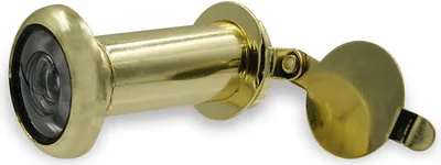 Produktbild von Türspion Spion 35-60mm Weitwinkel 200° Türsicherung Sicherheit Ø14 Messing