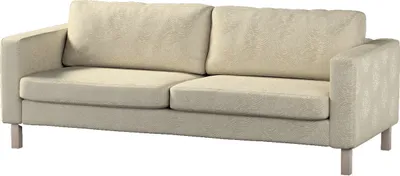 Produktbild von Dekoria Bezug für Karlstad Schlafsofa, beige-golden, Bezug für Karlstad 3-Sitzer ausklappbar