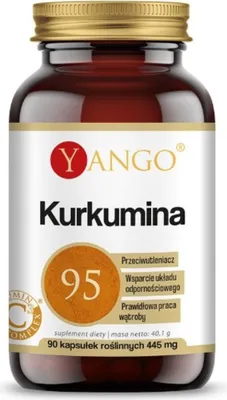Productafbeelding van Yango Kurkumina 95 90 capsules BI9284