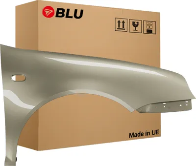Image de BLU Aile Compatible avec VW Volkswagen Golf IV 4 LA1W Droite Golden StormBeige | 1997-2006 | Avant | Peint| Prêt à Monter | Acier