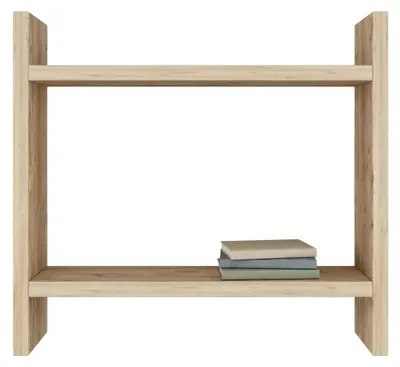 Produktbild von Morfasso - Regal, 34x10x30h cm Naturbraun, 2 Regalböden