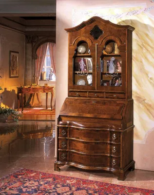 Produktbild von Vitrine Anrichte Buffet Schrank Italienische Möbel Einrichtung Regale Vitrinen