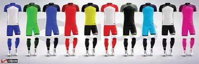 Produktbild von alpas 14er Trikotsatz Dynamic inkl. Name + Nummer