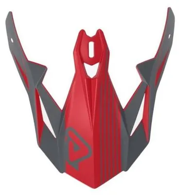 Produktbild von ACERBIS MX- Enduro Helmschild X-Track VTR - Grau/Rot