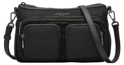 Imagen del producto de LIEBESKIND Berlin, bolso tipo "hobo" modelo MAIA, fabricado en nylon, color negro
