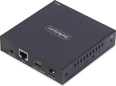 Zdjęcie produktu dla StarTech.com IH2006-HDMI-RX, Odbiornik, Przewodowa, 3840 x 2160 px, 60 Hz, Czarny, Metal