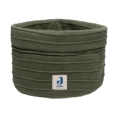 Produktbild von Jollein Pure Knit Kommodenkörbchen Leaf Green