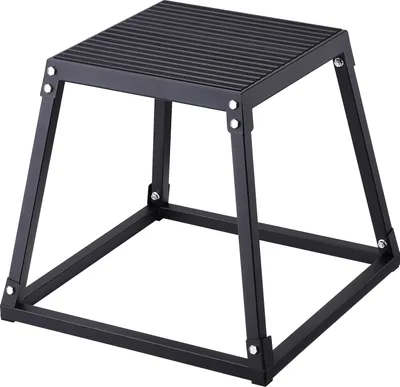 Obrázok produktu pre VEVOR Plyometric jump box, 458 mm plyo box, plyometrická platforma plyo box čierna, protišmyková fitness cvičebná step-up box pre domáci tréning, kondičný silový tréning, tréning stehien