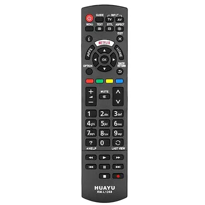 Obrázek produktu pro Dálkový ovladač pro Panasonic LCD/LED/3D/Smart TV HUAYU RM-L1268 univerzální