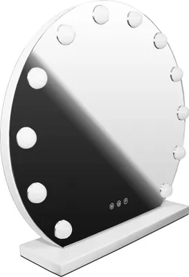 Image de Miroir HOLLYWOOD éclairé par LED diamètre 50 cm NOAG5048