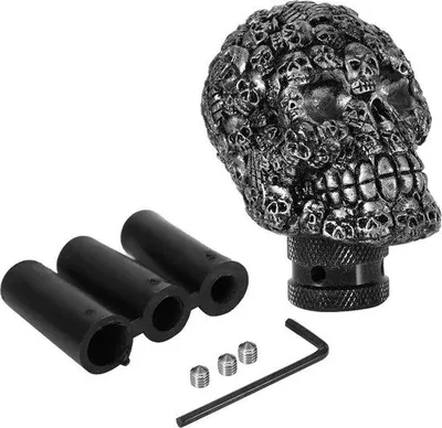 Productafbeelding van Automatische versnellingsbakbediening voor auto - Universele versnellingspook - Skeletontwerp - Zwart.