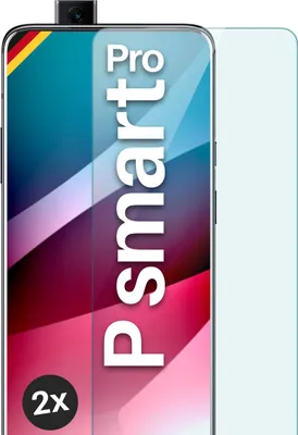Produktbild von Glas Schutzfolie für Huawei P smart Pro, Stückzahl:2er Set