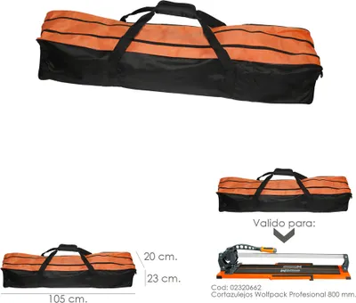 Immagine prodotto di Borsa di trasporto universale per tagliapiastrelle da 800 mm.