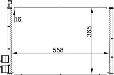 Immagine prodotto di MAHLE Condensatore, impianto di climatizzazione Part: AC 298 000S