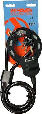 Obrázok produktu pre Zámok na bicykel HAVEN - SCOOTER LOCK - čierny