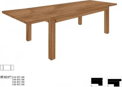 Productafbeelding van Holztisch Massive Holz Tische Esstisch Konferenztische 160x90cm Eiche Vollholz