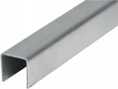 Obrázek produktu pro LogistSystem U-profil 25x25x2 hliníkový délka 1000 mm (100 cm) / Hliník s vysokou stabilitou a pevností v ohybu / U-profil ideální pro stavebnictví a průmysl