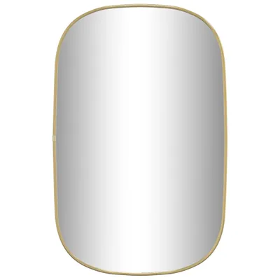Image de Miroir mural Doré 70x45 cm