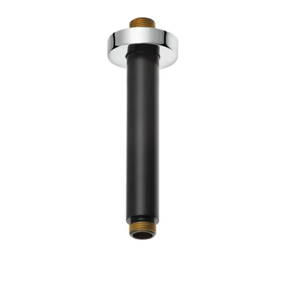 Produktbild von Kludi KLUDI A-QA Deckenauslass 150 mm mattschwarz/chrom